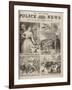 Various Incidents Featured in Illustrated Police News-null-Framed Giclee Print