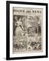 Various Incidents Featured in Illustrated Police News-null-Framed Giclee Print