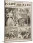 Various Incidents Featured in Illustrated Police News-null-Mounted Giclee Print