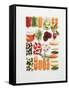 Various Kinds of Chopped Vegetables-Walter Cimbal-Framed Stretched Canvas