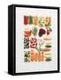 Various Kinds of Chopped Vegetables-Walter Cimbal-Framed Stretched Canvas