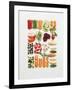 Various Kinds of Chopped Vegetables-Walter Cimbal-Framed Photographic Print