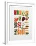 Various Kinds of Chopped Vegetables-Walter Cimbal-Framed Photographic Print