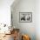 Various Kitchen Utensils Hanging on a Wall-null-Framed Photographic Print displayed on a wall