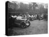 Various MGs outside the Kings Arms, Berkhamsted, Hertfordshire, during the MG Car Club Trial, 1931-Bill Brunell-Stretched Canvas