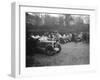 Various MGs outside the Kings Arms, Berkhamsted, Hertfordshire, during the MG Car Club Trial, 1931-Bill Brunell-Framed Photographic Print