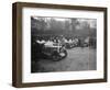 Various MGs outside the Kings Arms, Berkhamsted, Hertfordshire, during the MG Car Club Trial, 1931-Bill Brunell-Framed Photographic Print