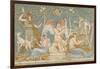 Various Musicians Playing Various Instruments: a Harp a Lyre Pipes Hunting Horn-Walter Crane-Framed Photographic Print