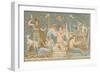 Various Musicians Playing Various Instruments: a Harp a Lyre Pipes Hunting Horn-Walter Crane-Framed Photographic Print