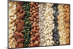 Various Nuts and Seeds Without Shells (Filling the Picture)-Eising Studio - Food Photo and Video-Mounted Photographic Print