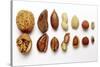 Various Nuts, Shelled and Unshelled-Eising Studio - Food Photo and Video-Stretched Canvas