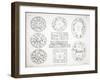 Various Representations of the Zodiac-Alexander Jamieson-Framed Giclee Print