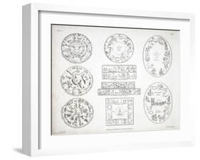 Various Representations of the Zodiac-Alexander Jamieson-Framed Giclee Print