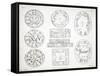 Various Representations of the Zodiac-Alexander Jamieson-Framed Stretched Canvas
