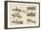 Various Rifles Showing Details of Loading Mechanisms-null-Framed Art Print