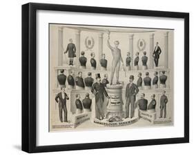 Various Shapes of the Human Form-null-Framed Giclee Print