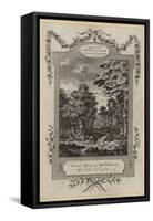 Various Species of Monkeys in the Island of Ceylon-null-Framed Stretched Canvas