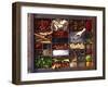 Various Spices in a Type Case-Oliver Brachat-Framed Premium Photographic Print