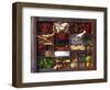 Various Spices in a Type Case-Oliver Brachat-Framed Photographic Print