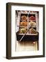 Various Spices in a Wooden Box with Spoons (Arabia)-Eising Studio - Food Photo and Video-Framed Photographic Print