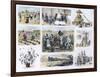 Various Stages of Cotton Processing-null-Framed Art Print