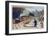 Various Systems of Railroads, Zermatt, Switzerland, C1900-null-Framed Giclee Print