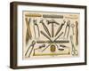 Various Tools Used by a Shoemaker or Cobbler-null-Framed Photographic Print