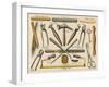 Various Tools Used by a Shoemaker or Cobbler-null-Framed Photographic Print