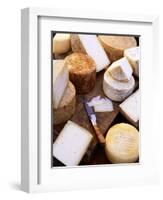 Various Types of Cheese from the Basque Region-Joerg Lehmann-Framed Photographic Print