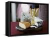 Various Types of Cheese with Cheese Straws-Alena Hrbkova-Framed Stretched Canvas