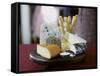 Various Types of Cheese with Cheese Straws-Alena Hrbkova-Framed Stretched Canvas