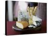 Various Types of Cheese with Cheese Straws-Alena Hrbkova-Stretched Canvas