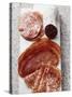 Various Types of Italian Salami, Bresaola and Sopressa-Eising Studio - Food Photo and Video-Stretched Canvas