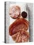 Various Types of Italian Salami, Bresaola and Sopressa-Eising Studio - Food Photo and Video-Stretched Canvas