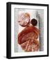 Various Types of Italian Salami, Bresaola and Sopressa-Eising Studio - Food Photo and Video-Framed Photographic Print