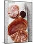 Various Types of Italian Salami, Bresaola and Sopressa-Eising Studio - Food Photo and Video-Mounted Photographic Print