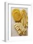 Various Types of Pasta: Pappardelle, Tagliatelle and Vermicelli-Eising Studio - Food Photo and Video-Framed Photographic Print