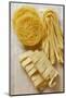 Various Types of Pasta: Pappardelle, Tagliatelle and Vermicelli-Eising Studio - Food Photo and Video-Mounted Photographic Print