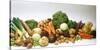 Various Types of Root Vegetables, Cabbages and Leeks-Eising Studio - Food Photo and Video-Stretched Canvas