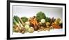 Various Types of Root Vegetables, Cabbages and Leeks-Eising Studio - Food Photo and Video-Framed Photographic Print