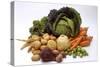 Various Types of Root Vegetables, Turnips and Cabbage-Eising Studio - Food Photo and Video-Stretched Canvas