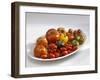 Various Types of Tomatoes on a Platter-Karl Newedel-Framed Photographic Print