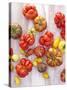 Various Varieties of Tomatoes-Oliver Brachat-Stretched Canvas