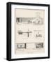 Various Workings of a Coal Mine in Northumberland England-null-Framed Art Print