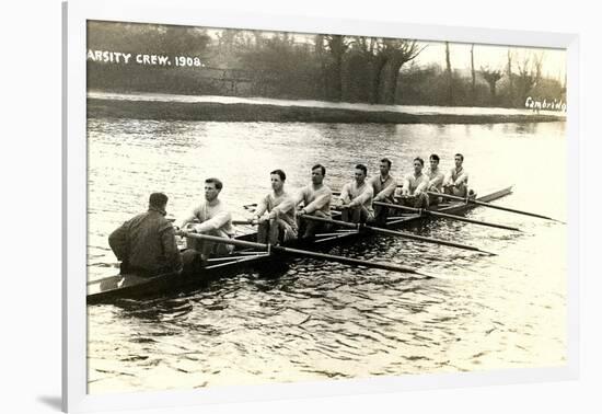 Varsity Crew, Cambridge-null-Framed Art Print