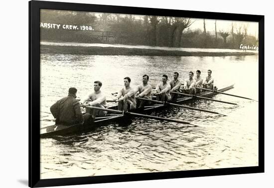 Varsity Crew, Cambridge-null-Framed Art Print