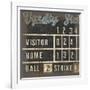 Varsity Field-The Vintage Collection-Framed Giclee Print