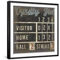 Varsity Field-The Vintage Collection-Framed Giclee Print
