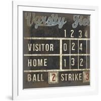 Varsity Field-The Vintage Collection-Framed Giclee Print