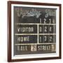 Varsity Field-The Vintage Collection-Framed Giclee Print